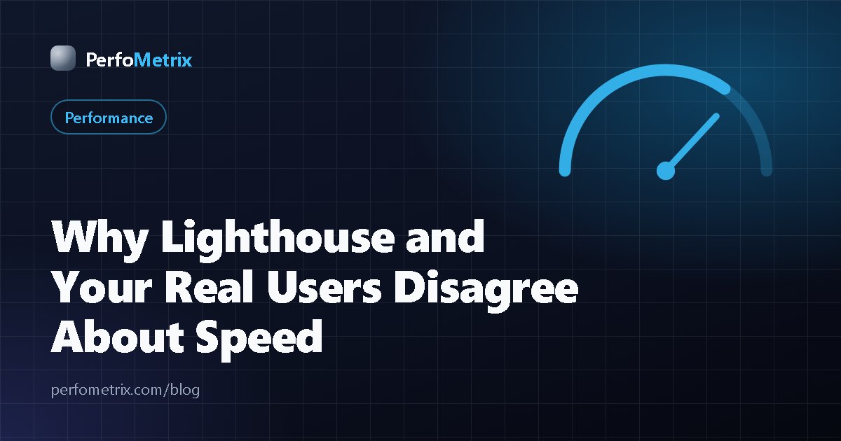 Cover with the article title next to a speed gauge, in light blue on a dark background